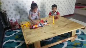 75inchi x 36inchi x 3.8inchi (bujang) Diy Meja Jepun Dari Kayu Pallet Youtube