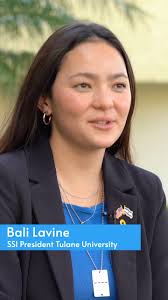 Ladies and Gentlemen,, SSI is proud to present our 2024 Activist of the  Year, Bali Lavine, the President of @ssitulane! 🎉, From the moment the  chapter was established, Bali has been a driving force in ...