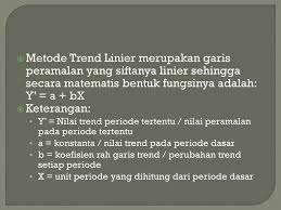 Contoh soal persamaan trend linier. Trend Linier Sip Sesi8 Ppt Download
