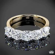 Custom 5 Stone U Prong Diamond Wedding Ring 31704 Diamond Wedding Bands Diamond Wedding Rings Diamond