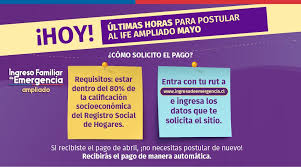 Inicio solicitudes pago de mayo. Ifeampliado Twitter Search