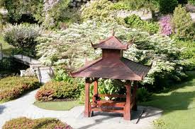 The Pagoda In The Japanese Garden Powerscourt Gardens Ireland Www Powerscourt Ie Japanese Garden Outdoor Structures Garden