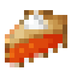 Recipes are not displayed on this page! Pumpkin Pie Slice Nova Skin