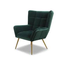 Curvy mid century modern wingback chair. Jennifer Taylor Gerald Mid Century Modern Forest Green Tufted Wingback Armchair 60290 Mvf The Home Depot