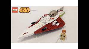 Jedi lego star starfighter starwars wars. Lego Custom Obi Wan S Jedi Starfighter Review Youtube