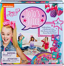 ¿ cuánto crees que sabes de jojo siwa ? Amazon Com Cardinal 6044217 Jojo Siwa Jojo S Juice Trivia Game Multicolor One Size Toys Games