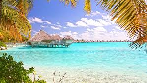 Have you ever wandered on the beach and was always mesmerized by the sheer peace and beautiful environment? Hd Wallpaper Tropical Beach Bora Bora Polynesia Desktop Wallpaper Wallpaper Flare