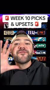 Five HUGE Upsets could be in store in Week 10 of the NFL Season 👀 #nfl  #football #fantasyfootball #sports #reels