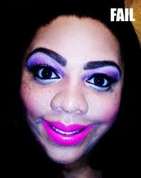 The 20 Worst Makeup Fails Of All Time Dontpokethebear Com Bad Makeup Bad Makeup Fails Makeup Humor