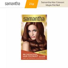Gunting rambut cewe model oval dan warna rambut trend 2019 (cutting hair women oval and color ). Samantha Professional Hair Colorant Maple Poliage Red 25gr Lazada Indonesia