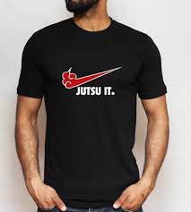 Jutsu It Nike Style Naruto Tshirt Naruto T Shirt Naruto Shirts T Shirt