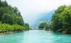From wikimedia commons, the free media repository. Aare River Interlaken Travel Guide