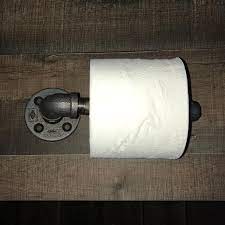 A collection of pipes and fittings are thoughtfully pieced together to form a rugged but functional bath accessory. Best Steel Pipe Toilet Paper Holder 15 For Sale In Regina Saskatchewan For 2021