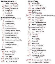 proofreading symbols indent how to edit or proofread an