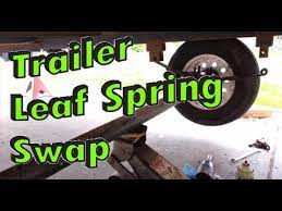 Check spelling or type a new query. Replace Worn Trailer Leaf Springs Youtube