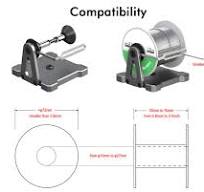 ElecGear Suporte de carretel, dispensador para carretel de ...