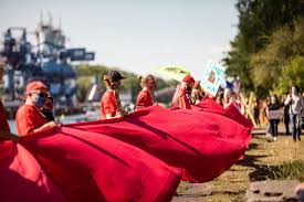 (video) olanda, proteste anti lockdown: Protest Gegen Den Start Von Datteln 4 Klimareporter