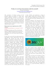 While the system works well enough for. Pdf Today We Can Have The Internet Only For Yourself