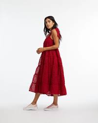 Likely Lady Midi Dress Ruby By Sister Jane Dress Ban Do Womens Midi Dresses Dresses Midi Dress