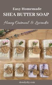 Selbstgemachte Seife Diy Diy Seife Handwerk Geschenke Lavendel Seife Honig Haferflocken Selbstgemachte S In 2020 Selbstgemachte Seifen Rezepte