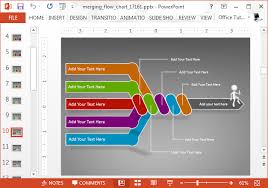 Animated Flow Chart Powerpoint Template Slidehunter Com