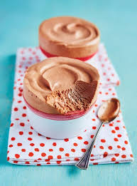 Souffle Glace Au Chocolat Ricardo Recipe Desserts Frozen Chocolate Frozen Chocolate Recipes