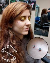 We are very lucky to have Brody visiting us. He's a piercer and goldsmith  from Cincinnati. He performs wholesome and fun curated piercings! Come in  and ask him more about what he