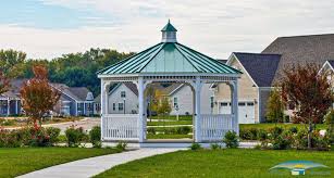 Traditional pergolas, gazebos and up to date solar shelters come in quite a few design kinds, supplies and sizes. Gazebos For Sale Prefab Patio Gazebos Horizon Structures