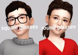 These are the best mods in the sims 4. Casteru Square And Round Glasses Sims 4 Downloads