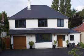 Aluminium coated aluminum sliding window, for home. Dark Grey Aluminium Windows And Sliding Doors Dwl