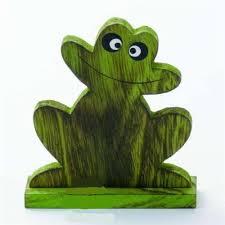 Sitzender Frosch 12 Cm Holz Ostern Basteln Holz Kunst Auf Holz Frosche