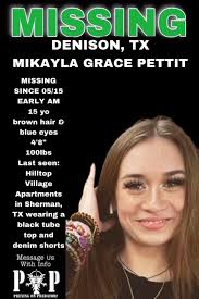 Attention P.O.P. Family, we have a young lady missing from Denison.  Mikayla's been missing since early this morning. Please take a look and  share. THANK YOU.