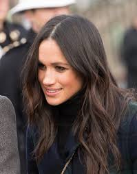 It seems even royals are humans too. Meghan Markle With Wavy Hair Brown Straight Hair Meghan Markle Hair Wavy Hair