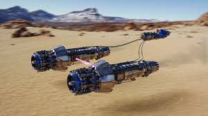 ArtStation - Pod Racer concept, Federico Zimbaldi