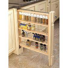 I hired home depot in february; Rev A Shelf 30 In H X 3 In W X 23 In D Pull Out Between Cabinet Base Filler 432 Bf 3c The Home Depot