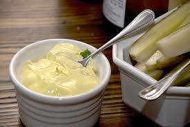 The traditional version is made from garlic that's blended in a mortar and pestle with egg yolk, lemon juice or vinegar, and olive oil. What Is The Difference Between Mayonnaise And Aioli Food Republic
