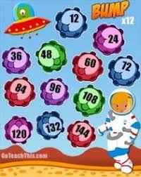 Bump Two Times Table To Twelve Times Table 11 Game Boards Multiplication Bump Games Multiplication Games Bump Games