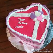 Happy Birthday Nandini Cakes Cards Wishes Happy Birthday Cakes Cake For Husband Happy Birthday Jennifer