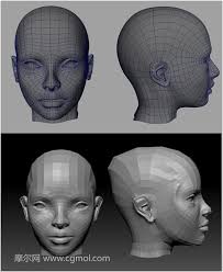 Maya制作外星人头部模型的方法,Autodesk Maya教程,CG教程,影视动画游戏教程,摩尔网
