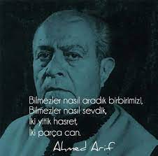 Ve asıl biz biliriz kederi. Ahmed Arif Siirleri
