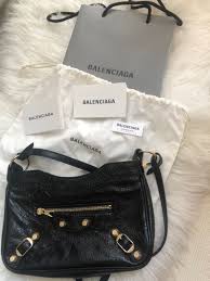 Fixed Price Brand New Balenciaga Hip Crossbody Bag Black Luxury Bags Wallets On Carousell