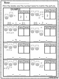 Understanding the value of each digit of a number helps your students build their number sense. Math Tens And Ones Worksheets Miss Simone S Classes Facebook