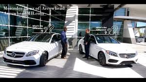 We Compare The 2018 Mercedes Benz C 43 Amg And C 63 S Amg From Mercedes Benz Of Arrowhead Youtube