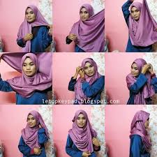 Bagi individu yang tidak pernah memakai shawl, diharapkan cara pakai tudung shawl yang di senaraikan ini akan dapat membantu anda dalam menggayakan shawl. Cara Pakai Tudung Bawal Bidang 60 Mek Onie