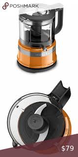new tangerine kitchenaid 3.5 cup food