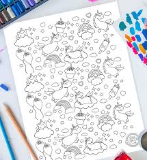 1 aug 2019 explore lilybetharnold08s board kawaii dessert followed by 209 people on. Download The Cutest Unicorn Doodle Coloring Page