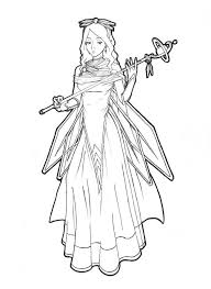600x840 fairy queen wearing awesome dress coloring pages batch coloring. Hairstyle Girl Pictures Clip Art Free Printable Coloring Pages For Kids Hairstyle Girls