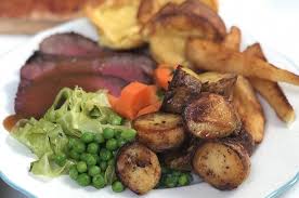Brown roast for 5 minutes on each side. Succulent Roast Beef With Melt In The Mouth Garlic Pots