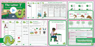 Check spelling or type a new query. Cursive Letter F Handwriting Resources