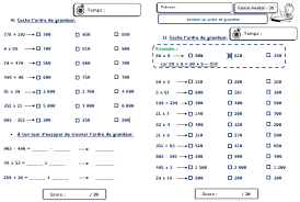 (maître) calcul réfléchi division multiplication soustraction trois opérations 2 pensées sur « calcul ! 36 Livrets De Calcul Mental Ce2 Au Cm2 Tableau D Evaluation Interactif Mathematiques Ce1 Ce2 Cm1 Cm2 La Salle Des Maitres